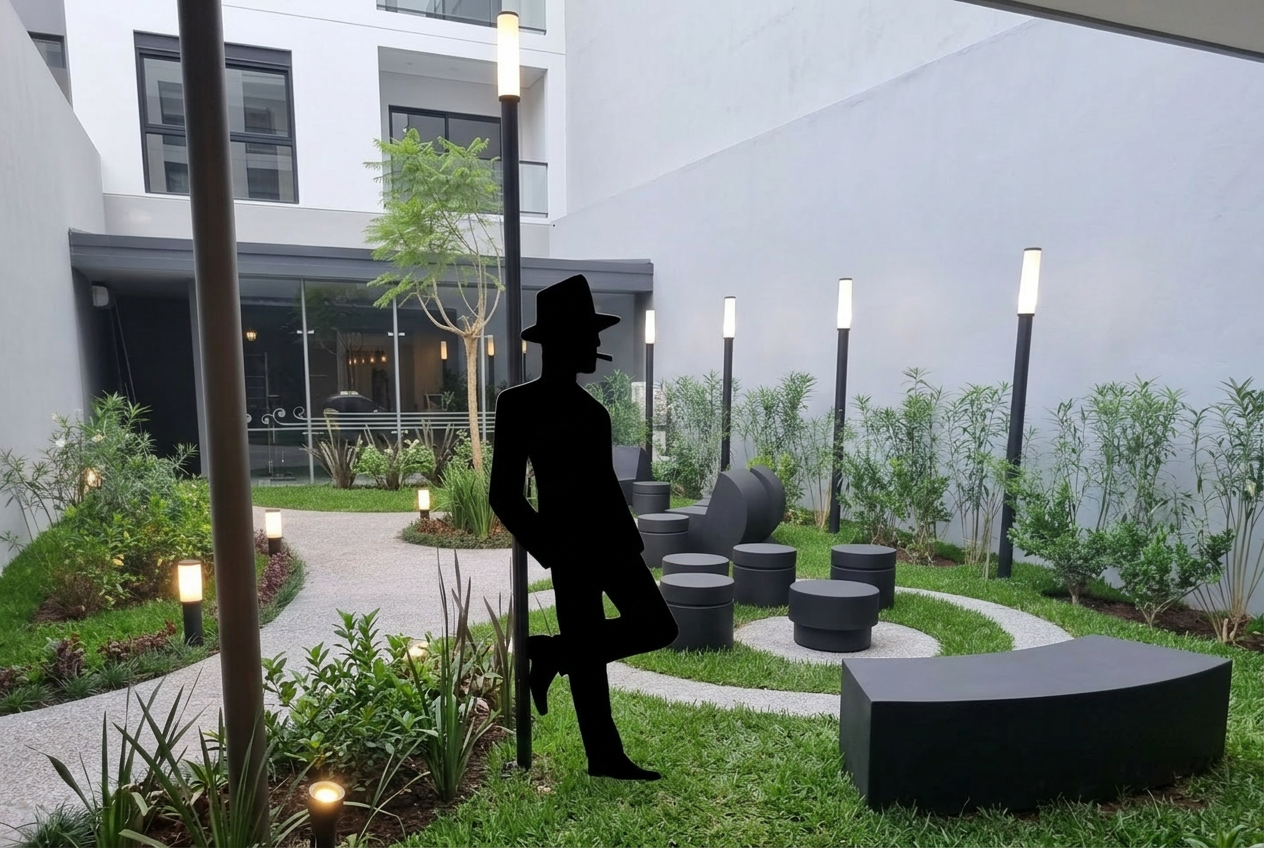 Modern residence amenities and multipurpose hall